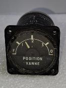 Mirage III R - Indicateur de position vanne
